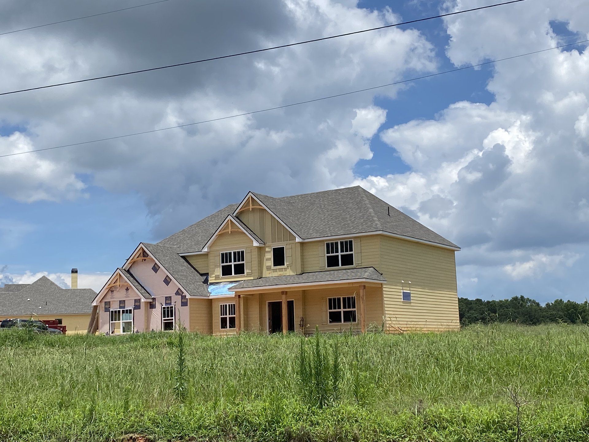 Homes under construction in the GRAY ROAD community in Roopville, GA (Image 1).