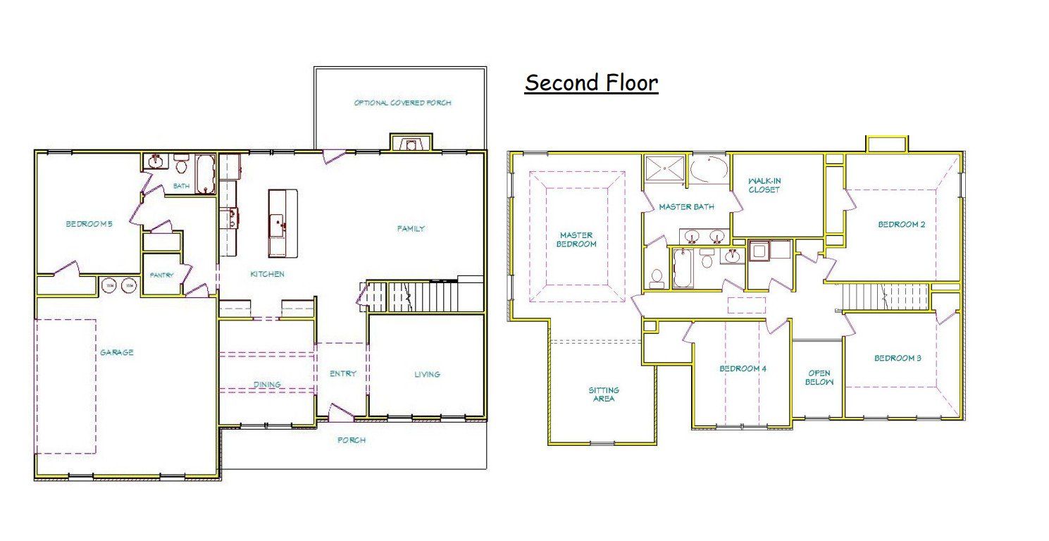 2D floor plan layout for the Copeland by Capshaw in McIntosh Road, Griffin, GA (Image 1). 2D floor plan layout for the Copeland by Capshaw in McIntosh Road, Griffin, GA (Image 1).