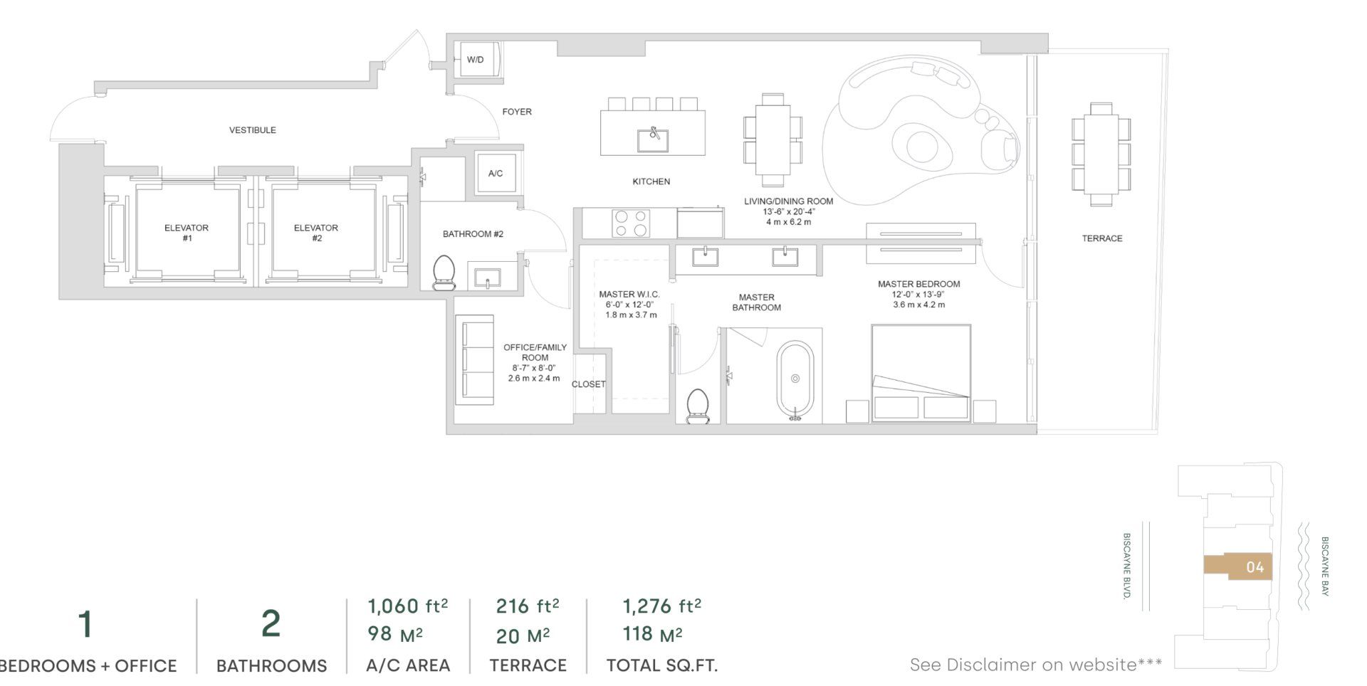 2D floor plan layout for the Line 04 - North Tower (Level 03 to 26) by The Melo Group in Aria Reserve, Miami, FL (Image 1). 2D floor plan layout for the Line 04 - North Tower (Level 03 to 26) by The Melo Group in Aria Reserve, Miami, FL (Image 1).