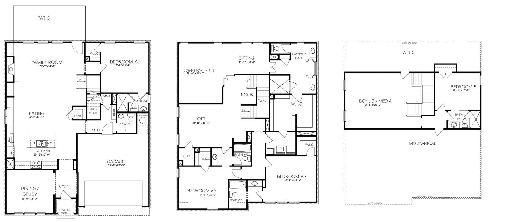 2D floor plan layout for the The Hartford by JW Collection in The Enclave on Lavista, Tucker, GA (Image 1). 2D floor plan layout for the The Hartford by JW Collection in The Enclave on Lavista, Tucker, GA (Image 1).