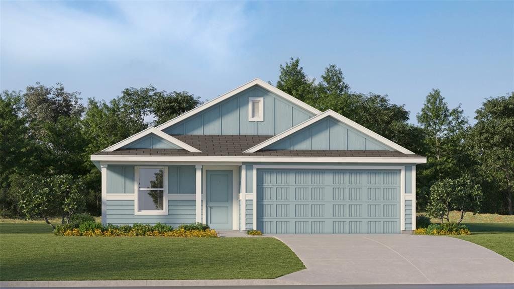 Front exterior of a new home in Northpointe, Fort Worth, TX, highlighting curb appeal (Image 1). Front exterior of a new home in Northpointe, Fort Worth, TX, highlighting curb appeal (Image 1).