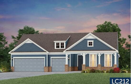Front exterior of a new home in Del Webb Charleston at Nexton, Summerville, SC, highlighting curb appeal (Image 1). Front exterior of a new home in Del Webb Charleston at Nexton, Summerville, SC, highlighting curb appeal (Image 1).