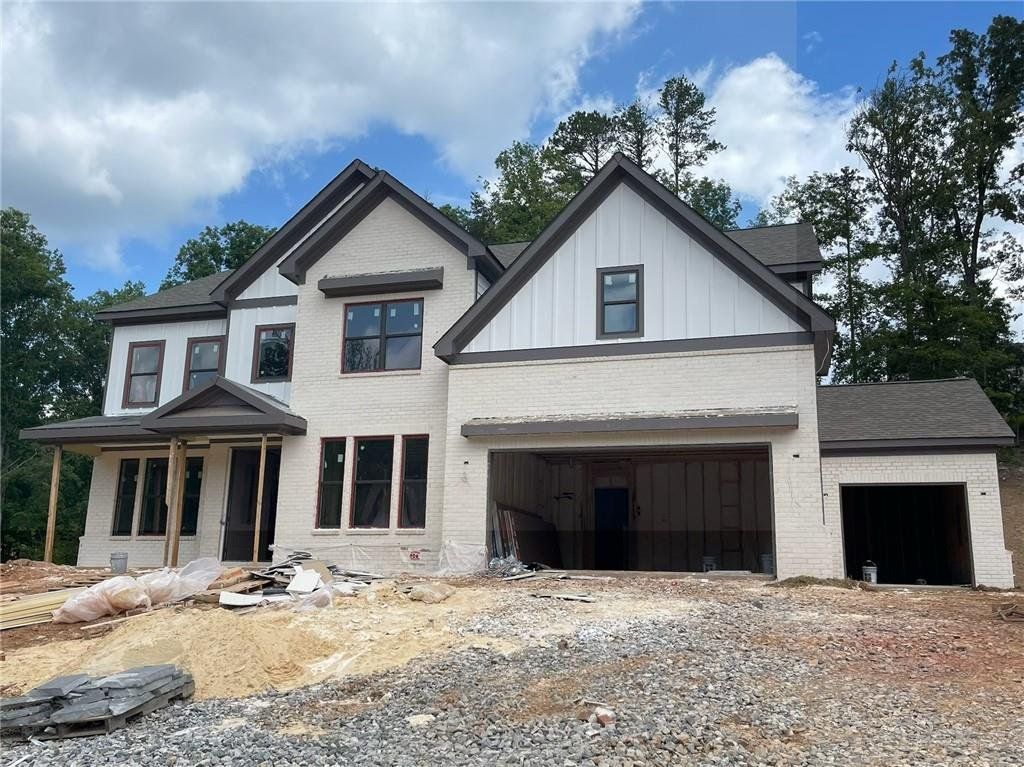 In-progress construction of a new home in , Cumming, GA (Image 1). In-progress construction of a new home in , Cumming, GA (Image 1).