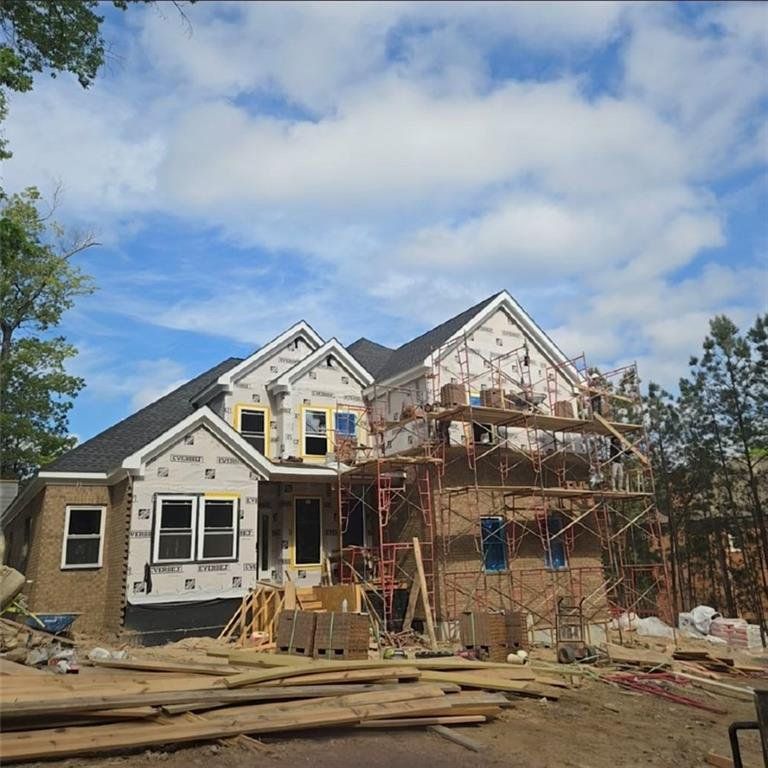 In-progress construction of a new home in , South Fulton, GA (Image 1). In-progress construction of a new home in , South Fulton, GA (Image 1).