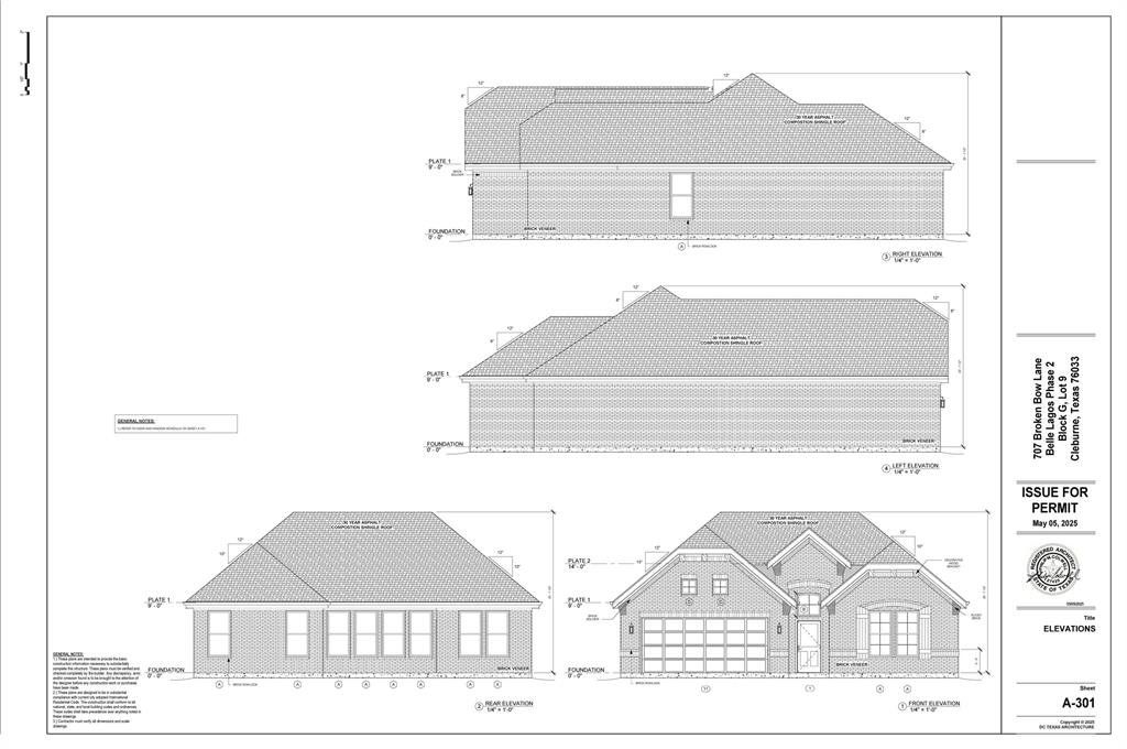 Exterior rendering of this home design in , Cleburne, TX (Image 1). Exterior rendering of this home design in , Cleburne, TX (Image 1).