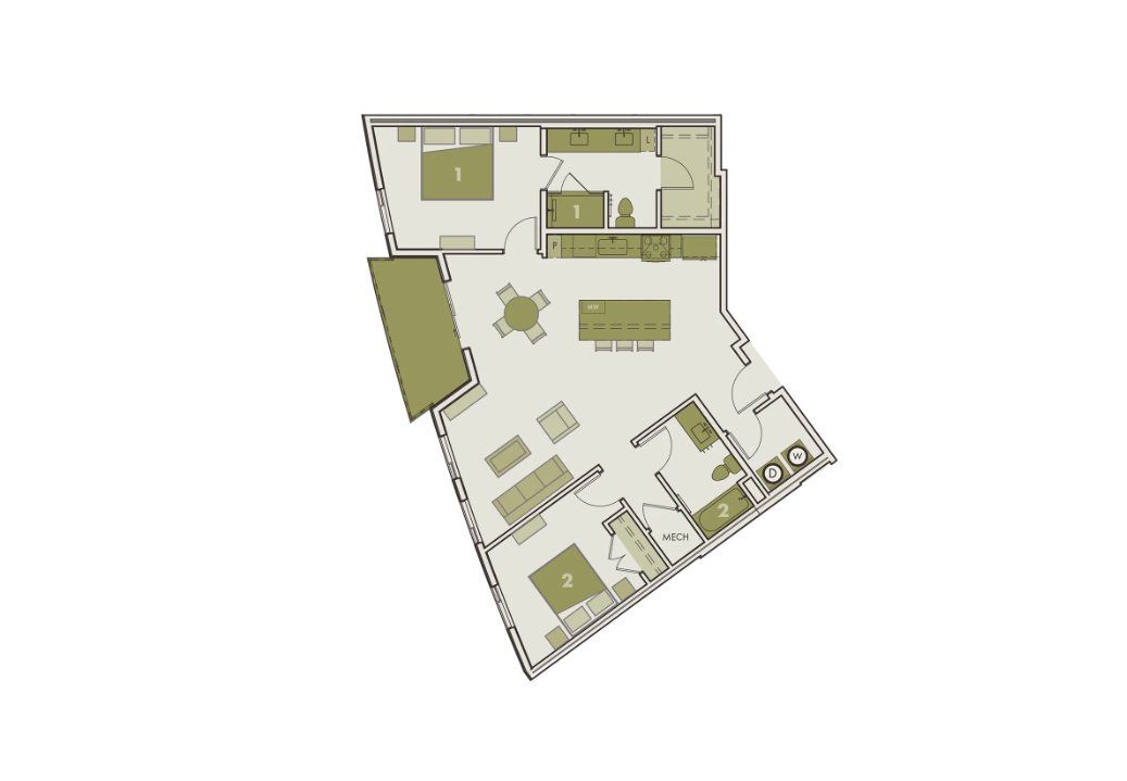 2D floor plan layout for the B9 by Pearlstone Partners in Parkside at Mueller, Austin, TX (Image 1). 2D floor plan layout for the B9 by Pearlstone Partners in Parkside at Mueller, Austin, TX (Image 1).