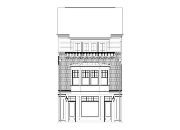 Exterior rendering of this home design in Overlook at Gin Property, Senoia, GA (Image 1). Exterior rendering of this home design in Overlook at Gin Property, Senoia, GA (Image 1).