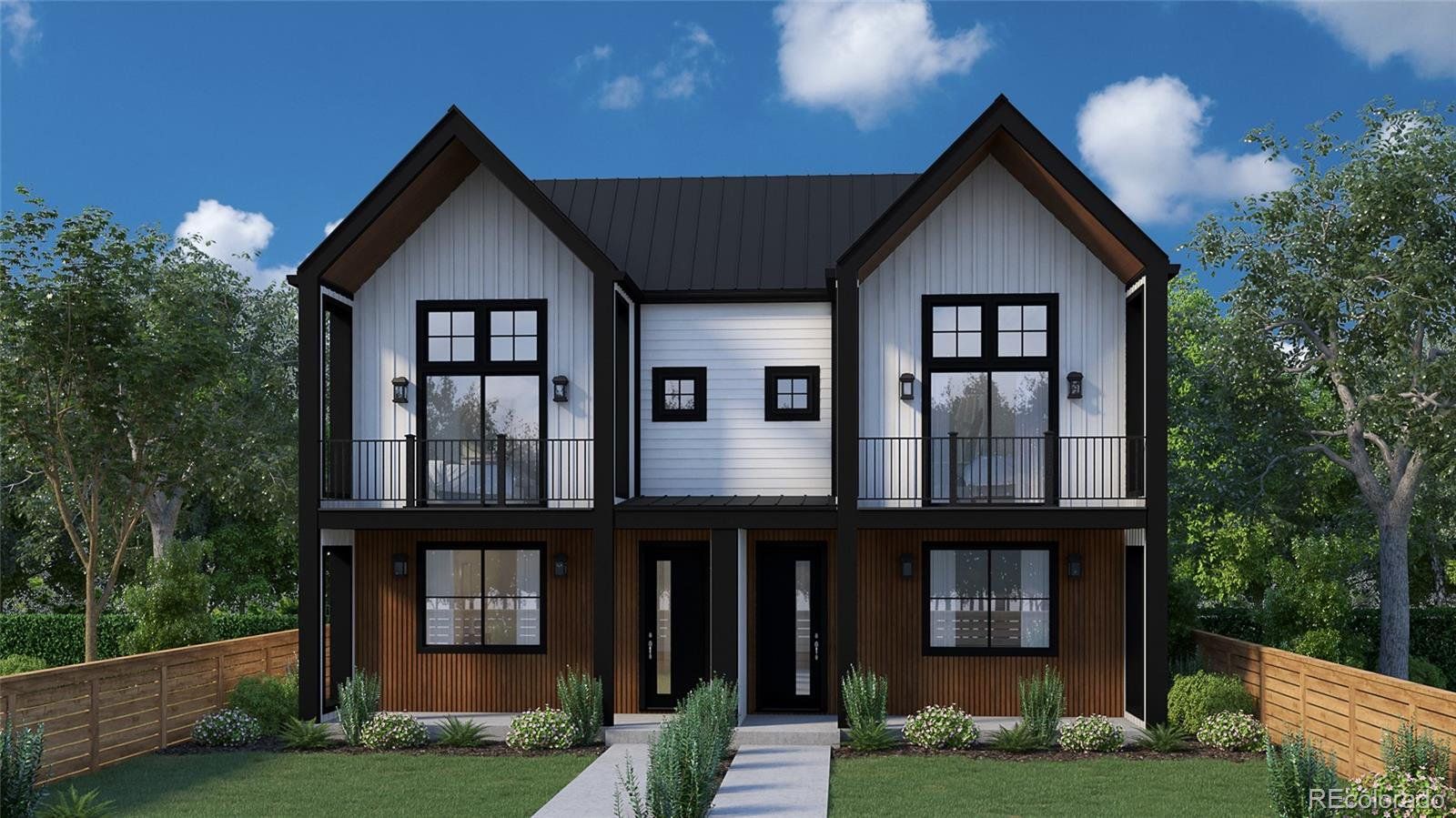 Front exterior of a new home in , Denver, CO, highlighting curb appeal (Image 1).