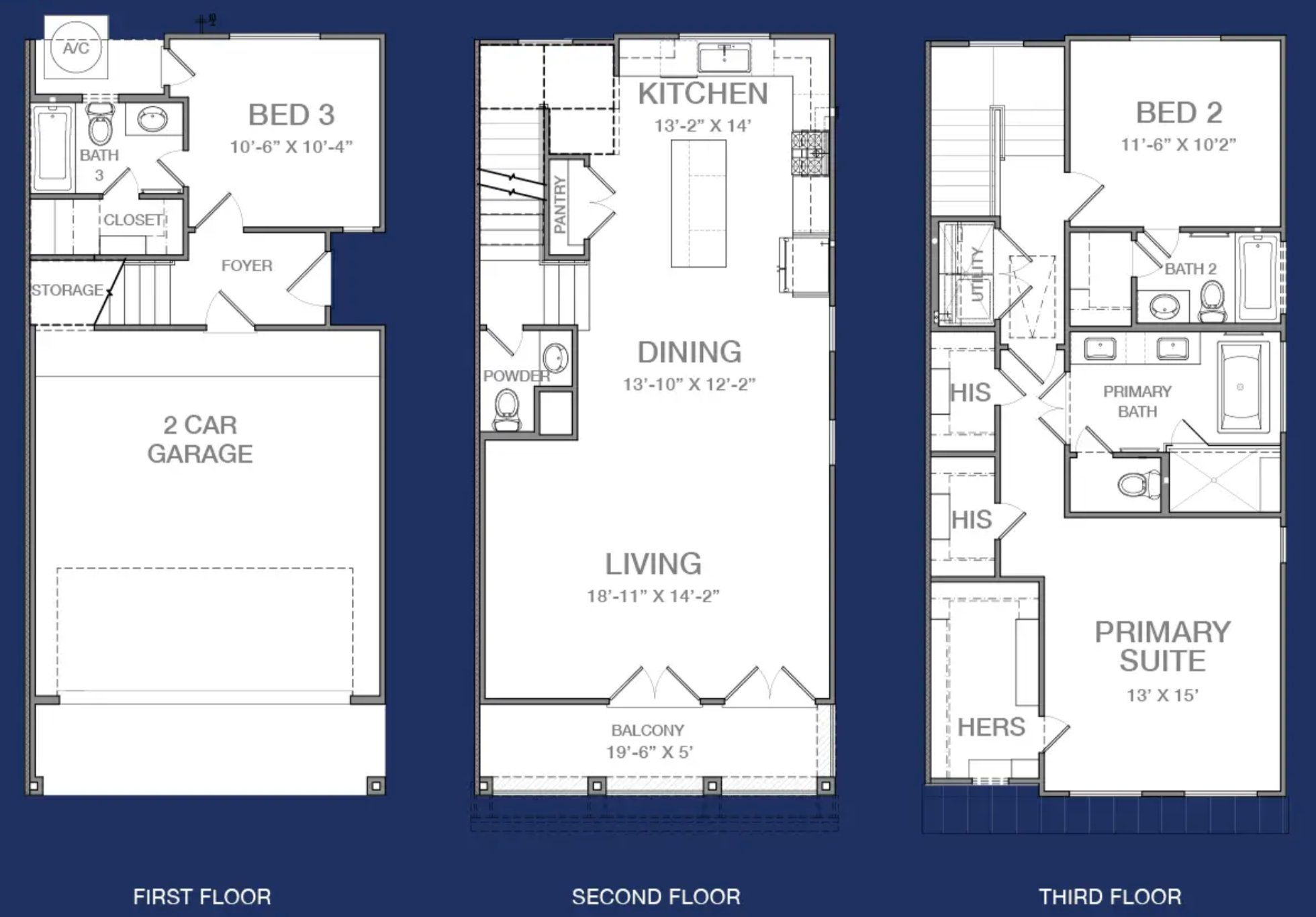 Image 1 representing the A by Oracle City Homes in Yale Terrace, Houston, TX.