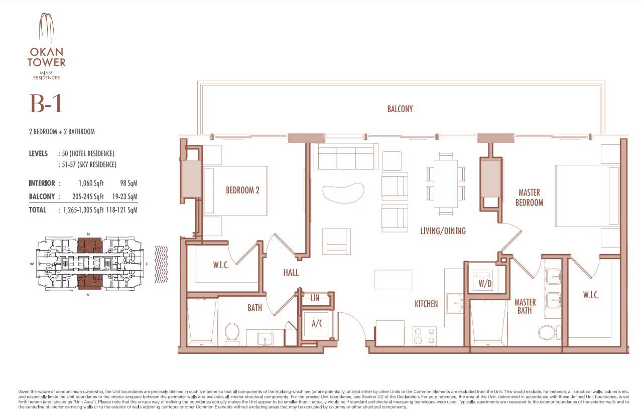 Image 1 representing the B1 by Okan Group Development in Okan Tower, Miami, FL.