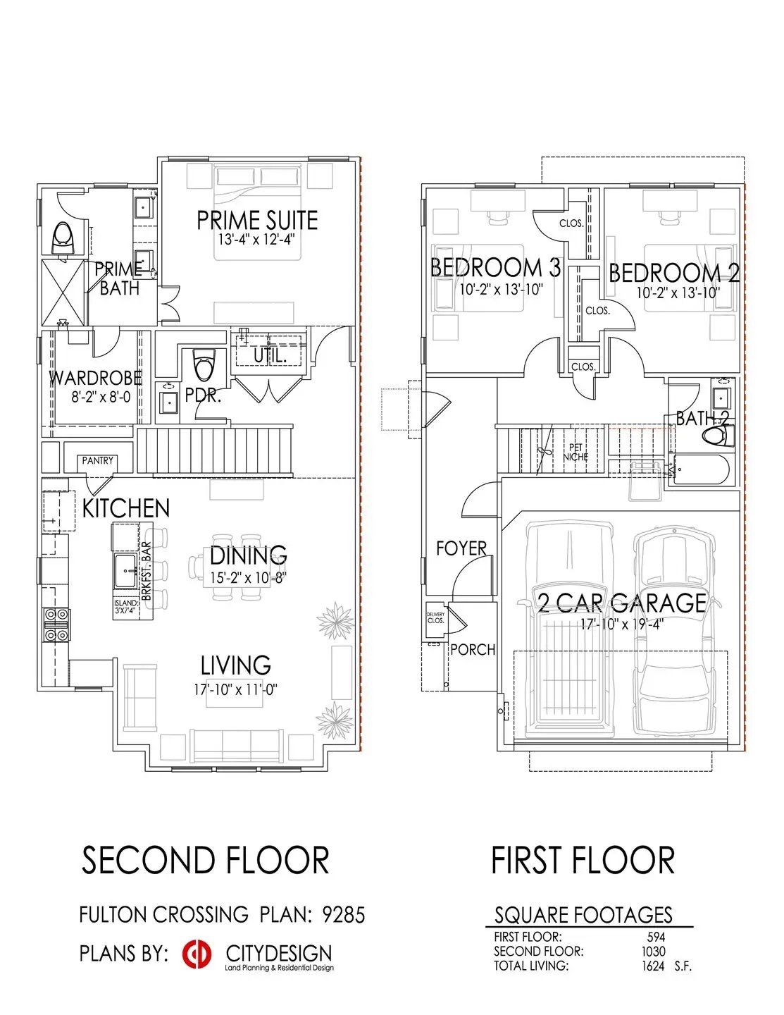 2D floor plan layout of this home in Fulton Crossing, Houston, TX (Image 1). 2D floor plan layout of this home in Fulton Crossing, Houston, TX (Image 1).