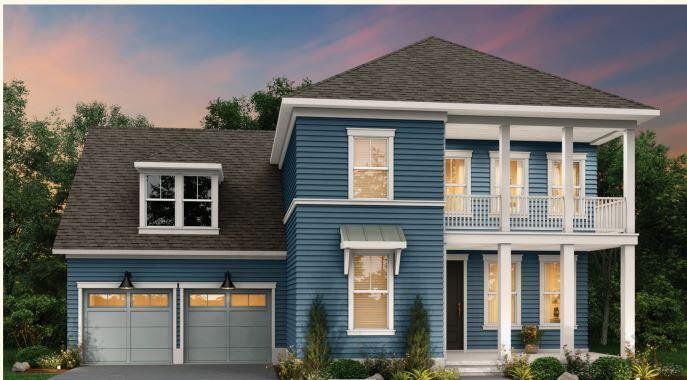 Front exterior of a new home in , Charleston, SC, highlighting curb appeal (Image 1). Front exterior of a new home in , Charleston, SC, highlighting curb appeal (Image 1).