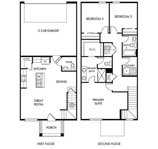 2D floor plan layout of this home in Skyview at High Point, Aurora, CO (Image 1). 2D floor plan layout of this home in Skyview at High Point, Aurora, CO (Image 1).