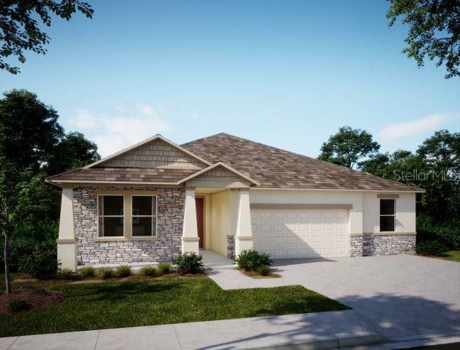 Front exterior of a new home in , Homosassa, FL, highlighting curb appeal (Image 1).