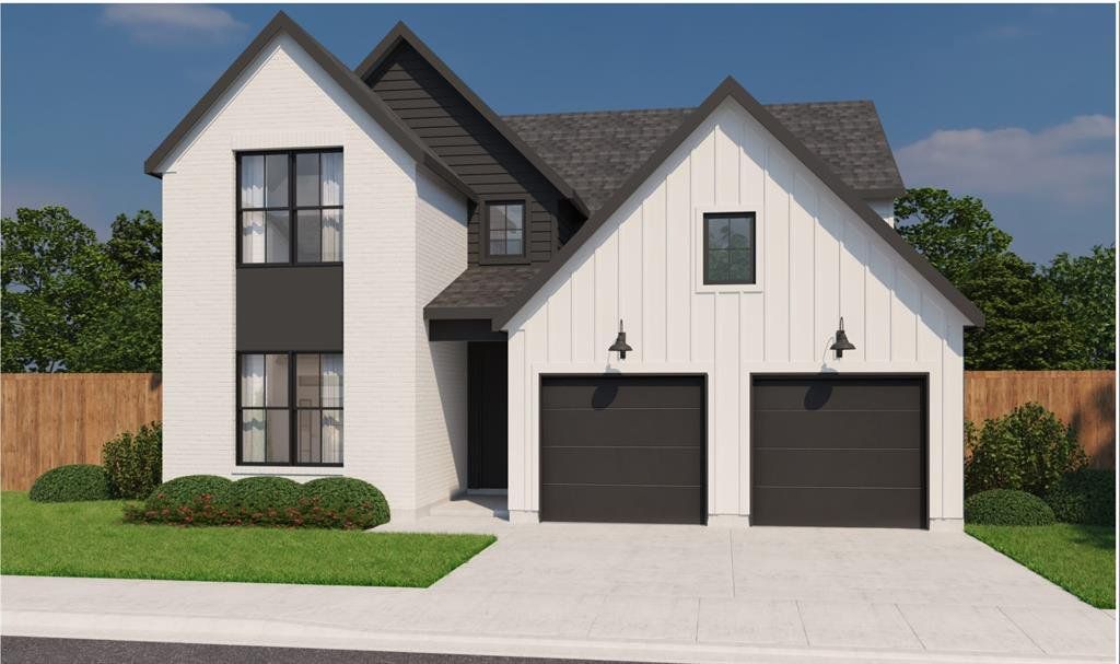 Front exterior of a new home in Terrace Oaks, Arlington, TX, highlighting curb appeal (Image 1). Front exterior of a new home in Terrace Oaks, Arlington, TX, highlighting curb appeal (Image 1).