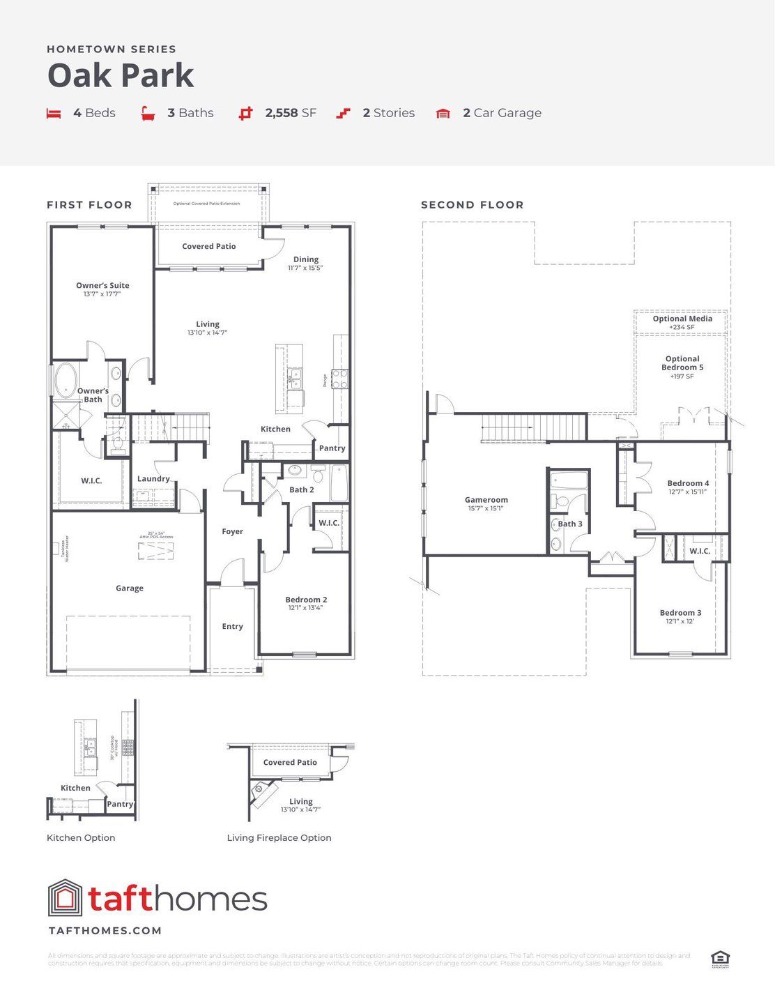 2D floor plan layout for the Oak Park by Taft Homes in Mercer Meadows, Royse City, TX (Image 1). 2D floor plan layout for the Oak Park by Taft Homes in Mercer Meadows, Royse City, TX (Image 1).