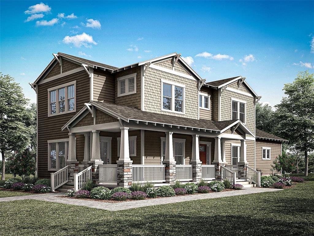 Architect's Rendering - Craftsman Elevation