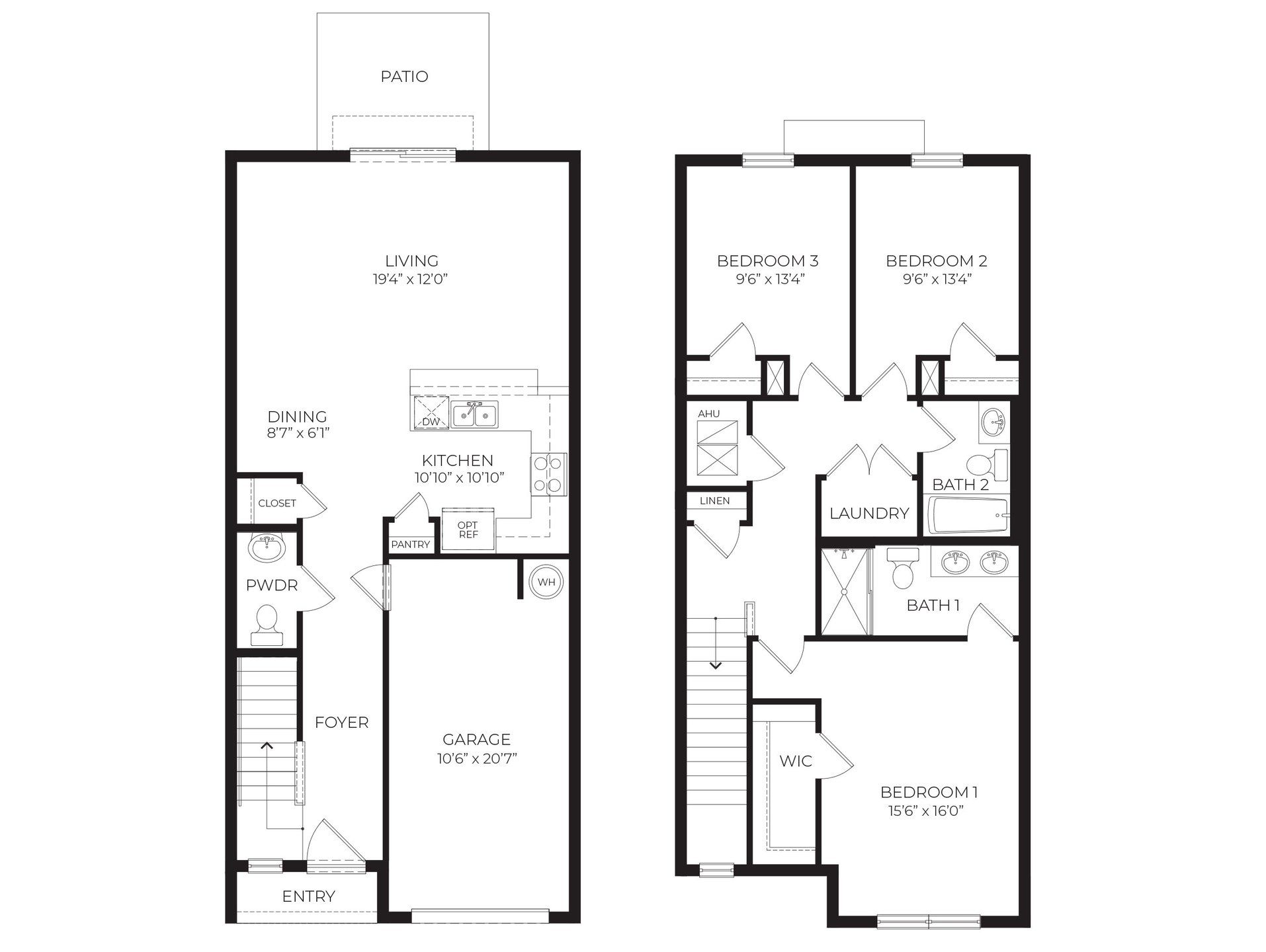 2D floor plan layout of this home in Hawthorne Ranch, Lakeland, FL (Image 1). 2D floor plan layout of this home in Hawthorne Ranch, Lakeland, FL (Image 1).