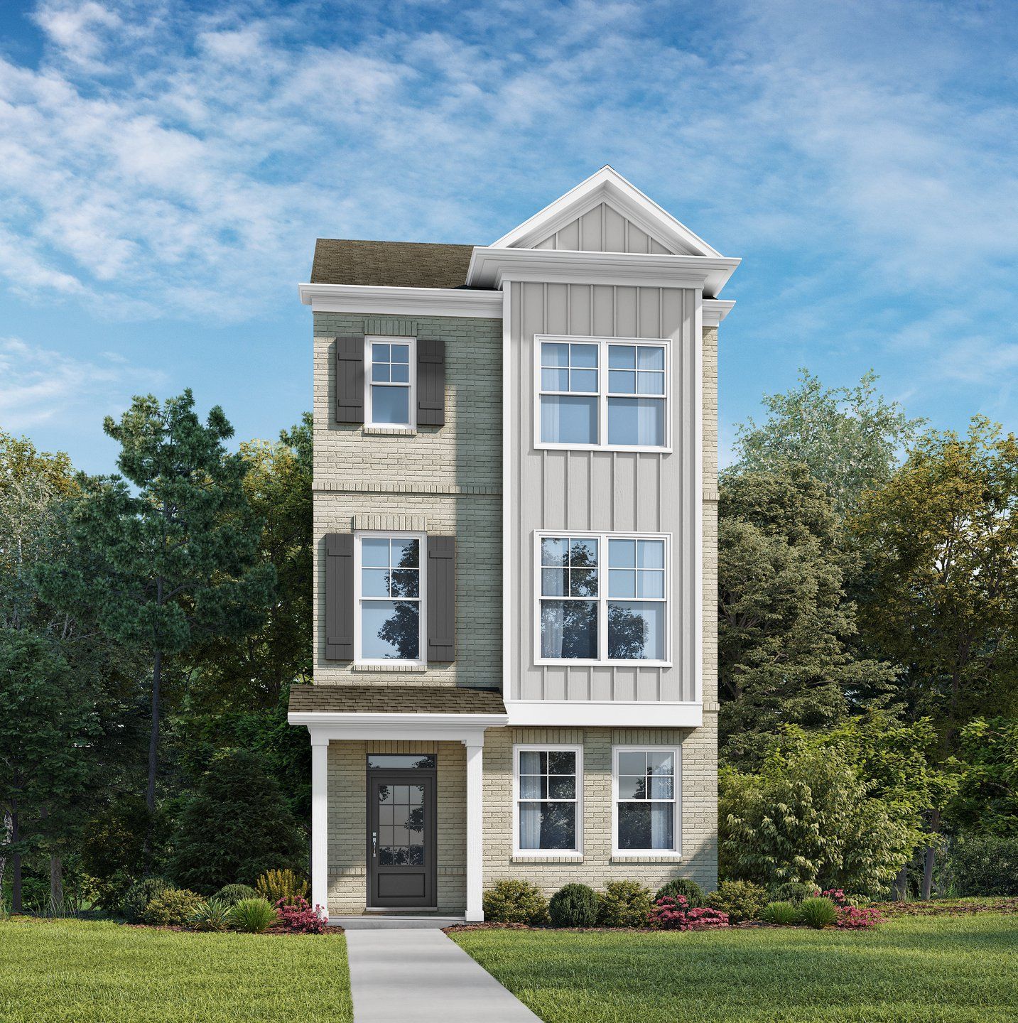 Image 1 representing the Richmond by McKinley Homes in Towns at Enclave, Lawrenceville, GA. Image 1 representing the Richmond by McKinley Homes in Towns at Enclave, Lawrenceville, GA.