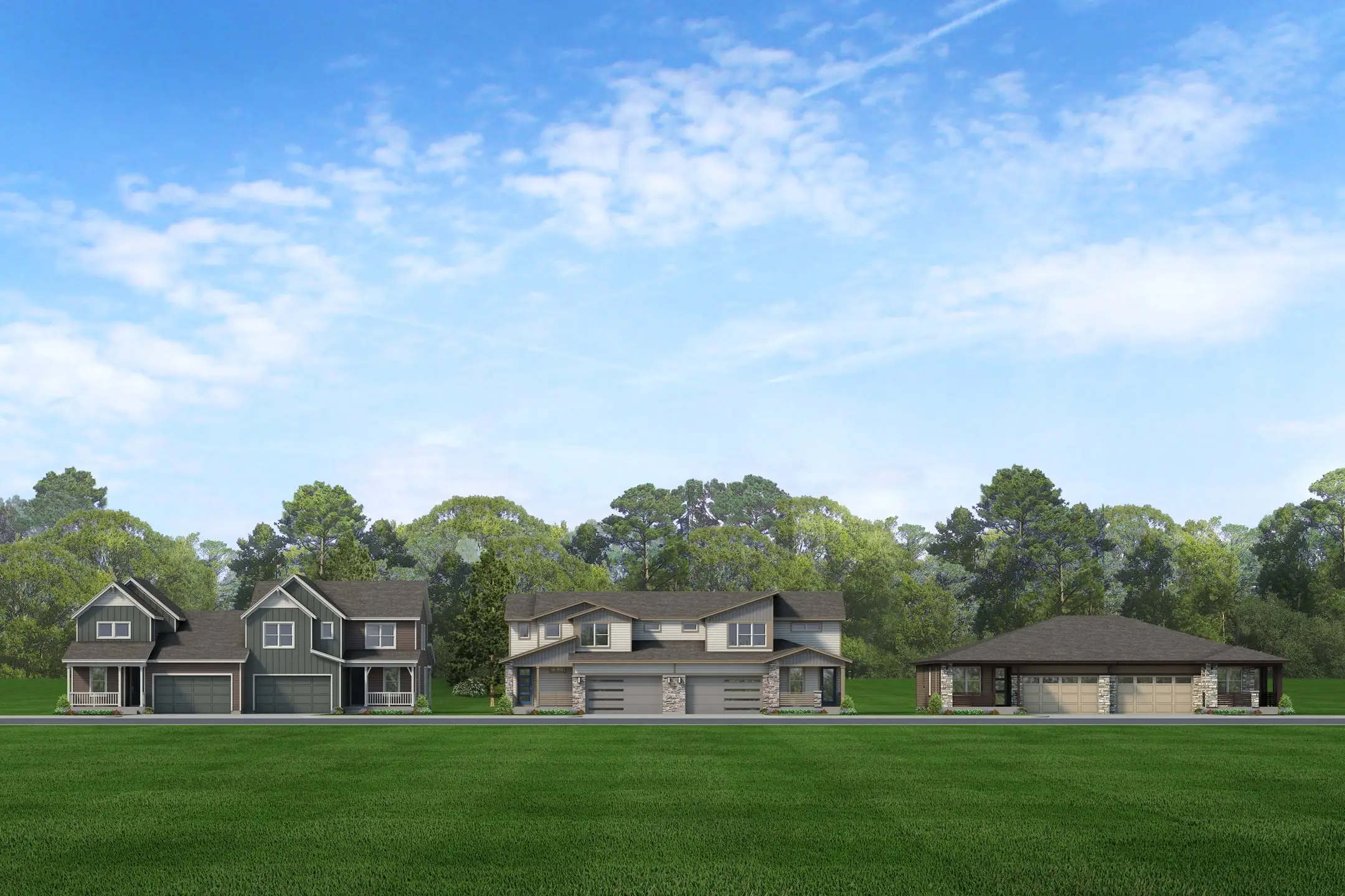 Representative exterior photo of a completed home built from the The Windom by Risewell Homes in Cordovan, Firestone, CO (Image 1). Representative exterior photo of a completed home built from the The Windom by Risewell Homes in Cordovan, Firestone, CO (Image 1).