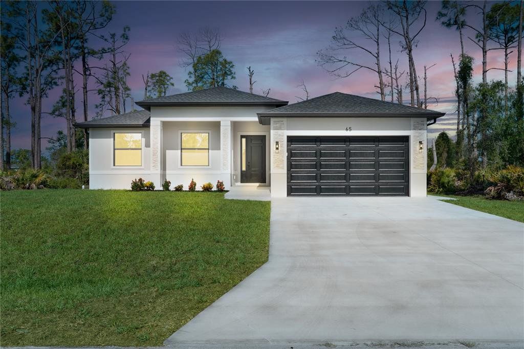 Front exterior of a new home in , Port Charlotte, FL, highlighting curb appeal (Image 1). Front exterior of a new home in , Port Charlotte, FL, highlighting curb appeal (Image 1).
