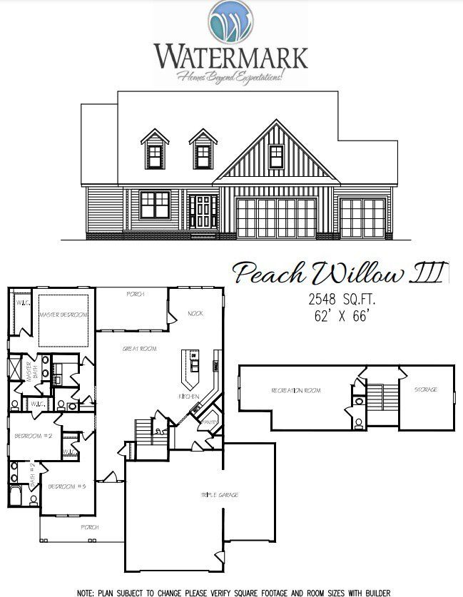 Image 1 representing the Peach Willow III by Watermark Homes in Spring Branch, Benson, NC. Image 1 representing the Peach Willow III by Watermark Homes in Spring Branch, Benson, NC.