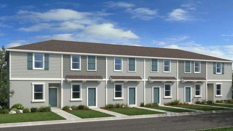 Front exterior of a new home in Westview Community Group Page, Kissimmee, FL, highlighting curb appeal (Image 1). Front exterior of a new home in Westview Community Group Page, Kissimmee, FL, highlighting curb appeal (Image 1).