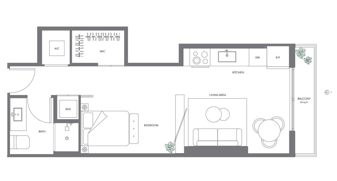 2D floor plan layout for the Residence 05 by Property Markets Group in The Elser Hotel & Residences, Miami, FL (Image 1). 2D floor plan layout for the Residence 05 by Property Markets Group in The Elser Hotel & Residences, Miami, FL (Image 1).