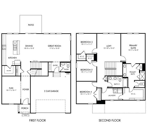 2D floor plan layout of this home in Buffalo Ridge, Newton, NC (Image 1). 2D floor plan layout of this home in Buffalo Ridge, Newton, NC (Image 1).