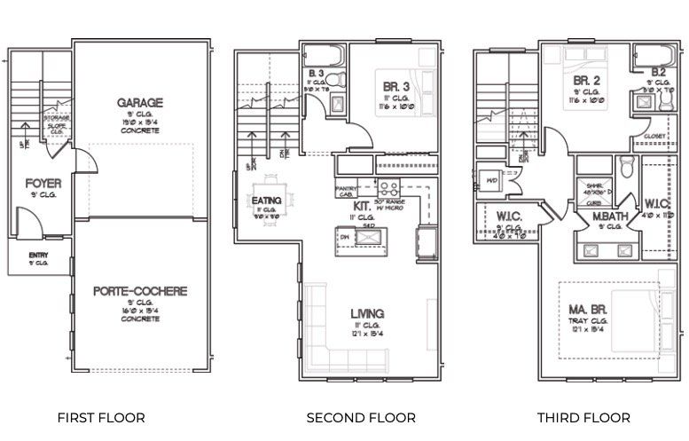 Image 1 representing the Plan 1457 by City Choice Homes in Palisades Park, Houston, TX. Image 1 representing the Plan 1457 by City Choice Homes in Palisades Park, Houston, TX.