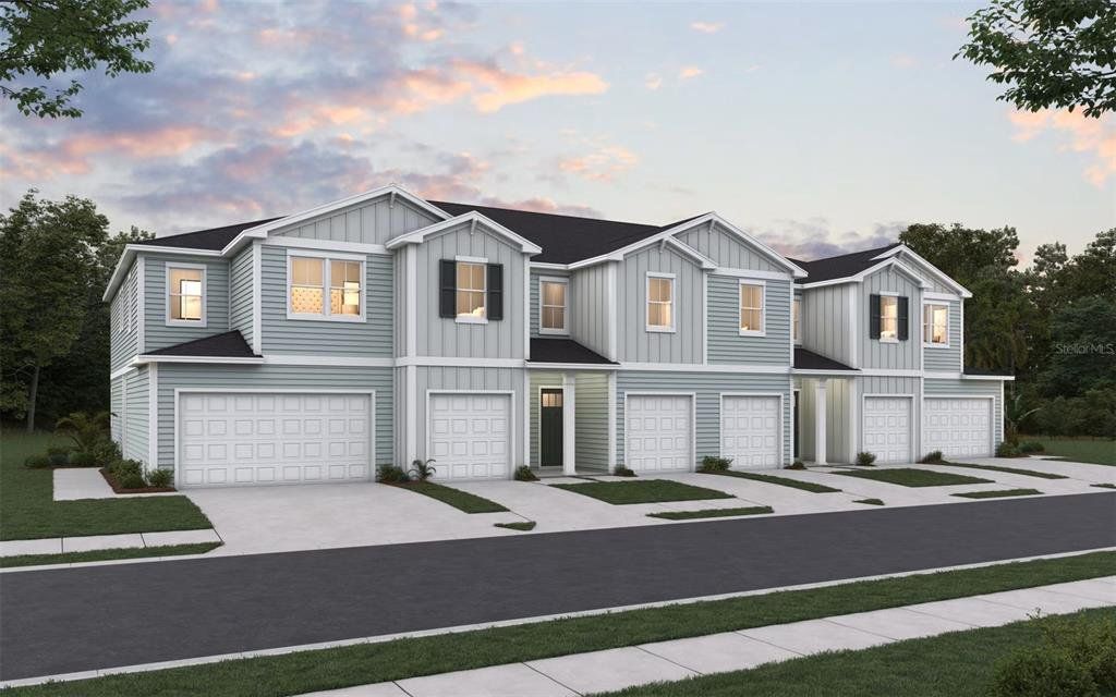 Front exterior of a new home in Ellis Cove, Jacksonville, FL, highlighting curb appeal (Image 1). Front exterior of a new home in Ellis Cove, Jacksonville, FL, highlighting curb appeal (Image 1).
