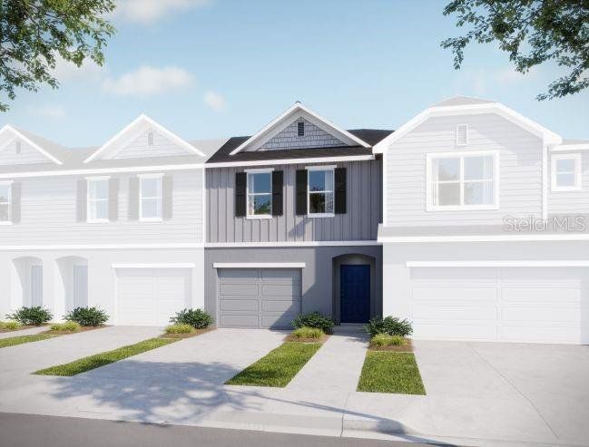 Front exterior of a new home in Mirada, San Antonio, FL, highlighting curb appeal (Image 1). Front exterior of a new home in Mirada, San Antonio, FL, highlighting curb appeal (Image 1).