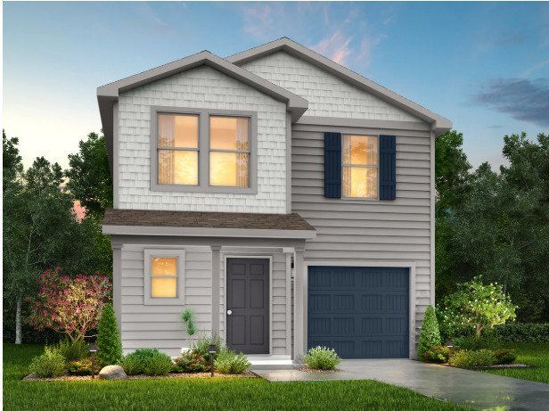 Front exterior of a new home in Heather Heights, Itasca, TX, highlighting curb appeal (Image 1). Front exterior of a new home in Heather Heights, Itasca, TX, highlighting curb appeal (Image 1).