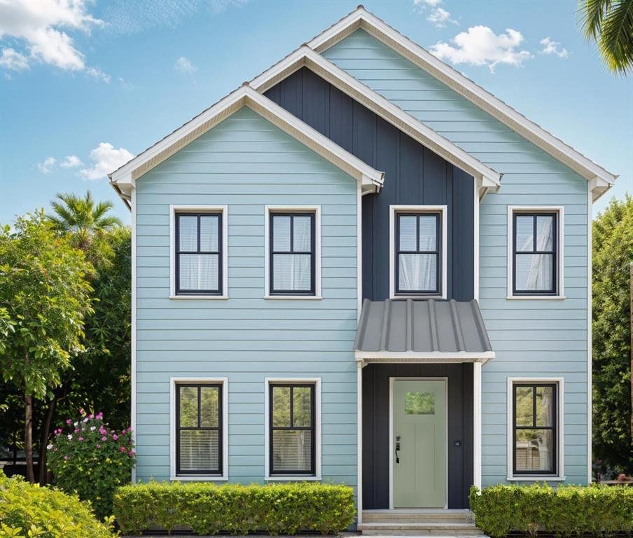 Front exterior of a new home in , Newberry, FL, highlighting curb appeal (Image 1). Front exterior of a new home in , Newberry, FL, highlighting curb appeal (Image 1).