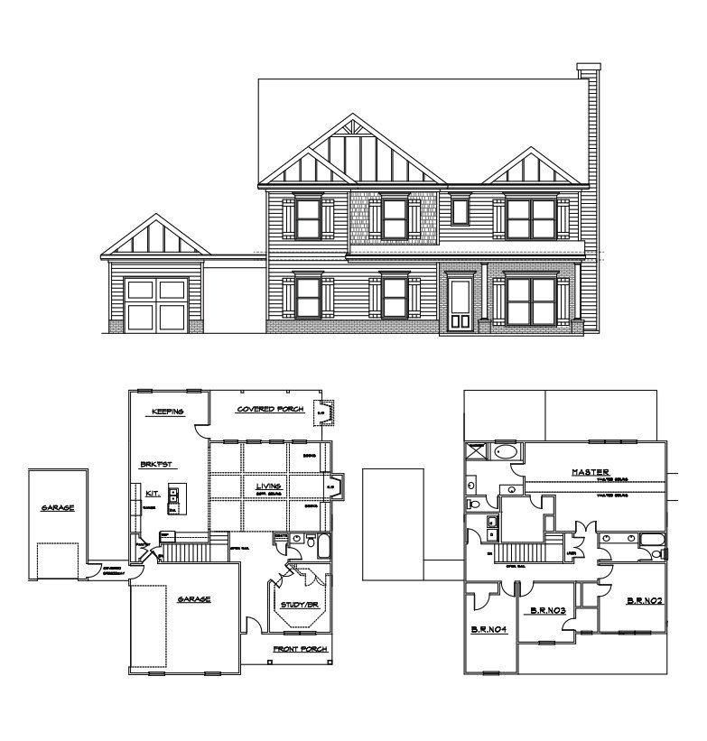 2D floor plan layout for the Abigail 3 by Labb Homes in Rockwell Farms, Winder, GA (Image 1). 2D floor plan layout for the Abigail 3 by Labb Homes in Rockwell Farms, Winder, GA (Image 1).