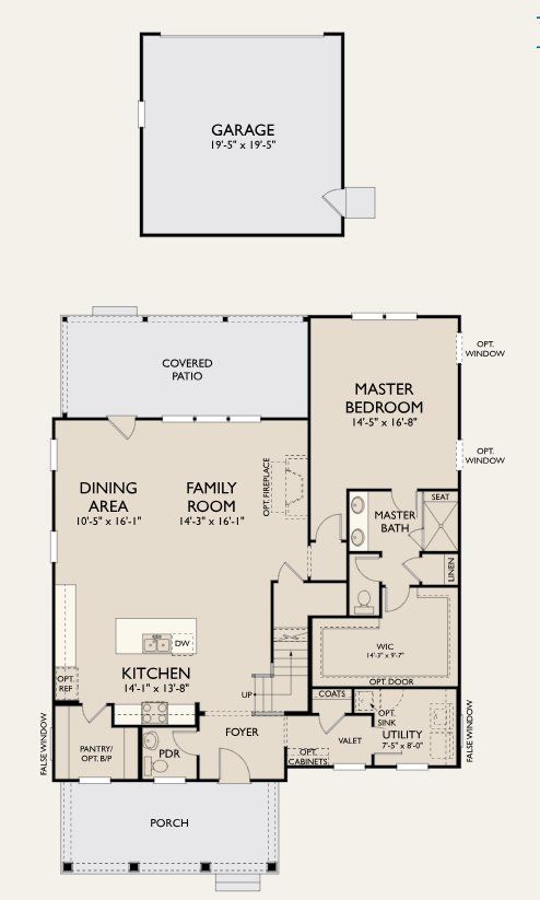 2D floor plan layout for the Newington by Ashton Woods in Midtown at Nexton, Summerville, SC (Image 1). 2D floor plan layout for the Newington by Ashton Woods in Midtown at Nexton, Summerville, SC (Image 1).