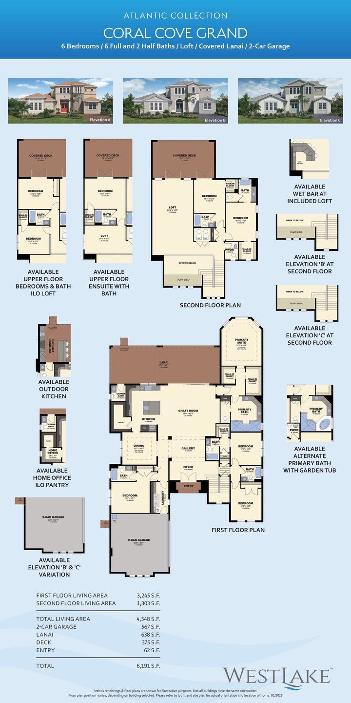 2D floor plan layout for the Coral Cove Grand by Minto Communities in Westlake, Westlake, FL (Image 1). 2D floor plan layout for the Coral Cove Grand by Minto Communities in Westlake, Westlake, FL (Image 1).