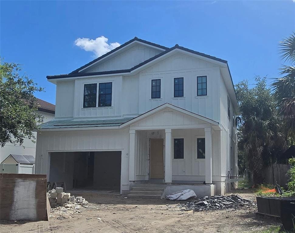 Front exterior of a new home in , Tampa, FL, highlighting curb appeal (Image 1). Front exterior of a new home in , Tampa, FL, highlighting curb appeal (Image 1).