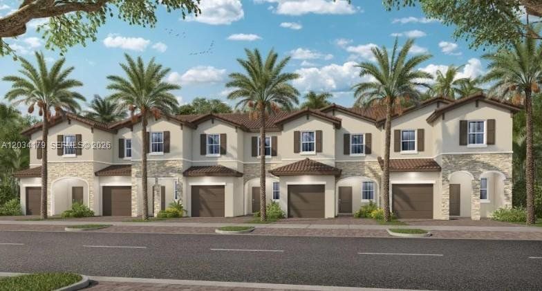 Front exterior of a new home in Altamira, Homestead, FL, highlighting curb appeal (Image 1). Front exterior of a new home in Altamira, Homestead, FL, highlighting curb appeal (Image 1).
