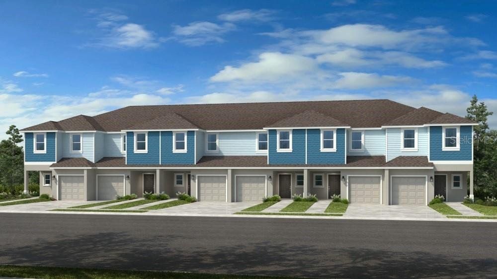 Front exterior of a new home in Southloch, Mount Dora, FL, highlighting curb appeal (Image 1). Front exterior of a new home in Southloch, Mount Dora, FL, highlighting curb appeal (Image 1).