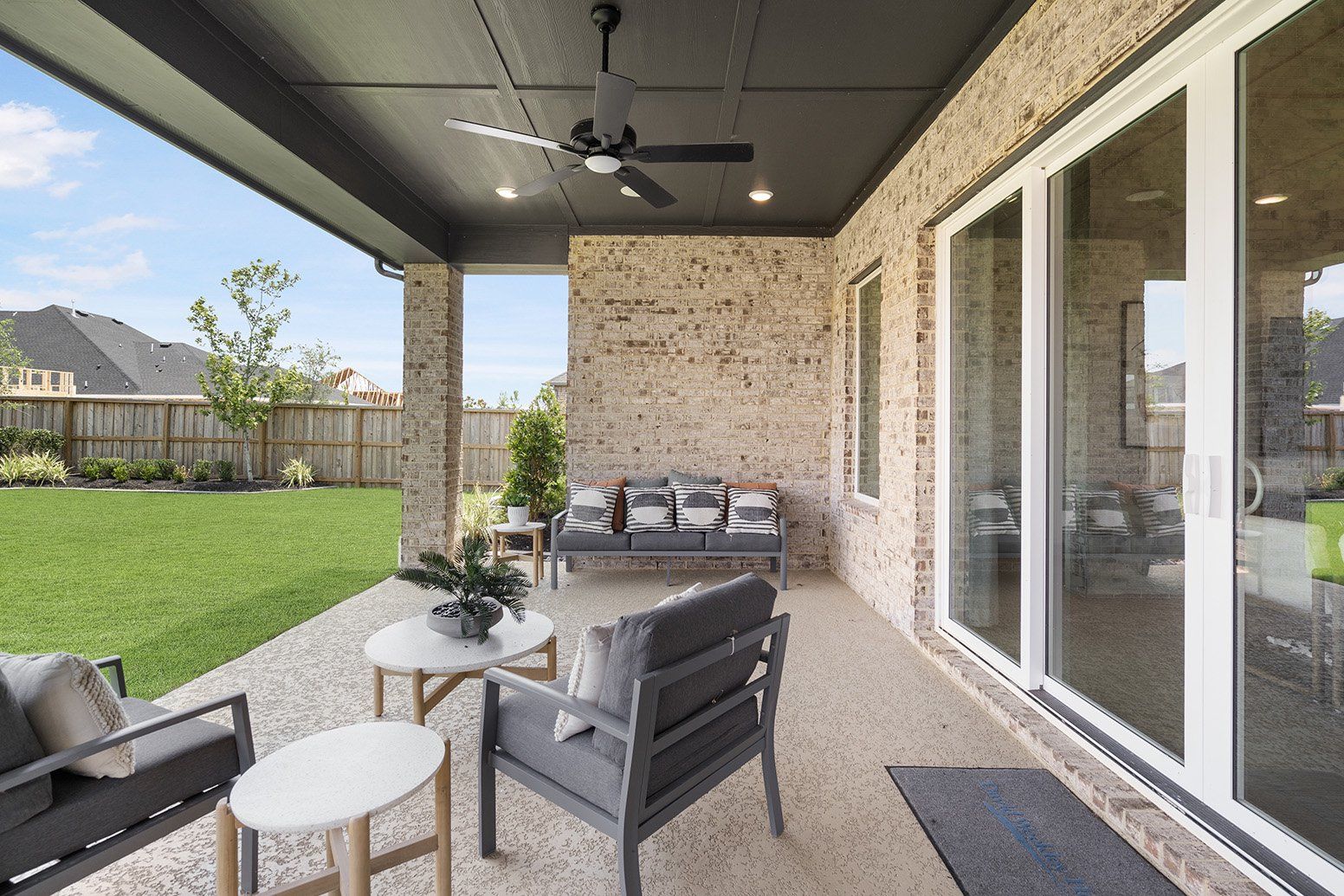 Representative furnished interior of a home built from the The Augustine by David Weekley Homes in ARTAVIA 65' Homesites, Conroe (Image 1).