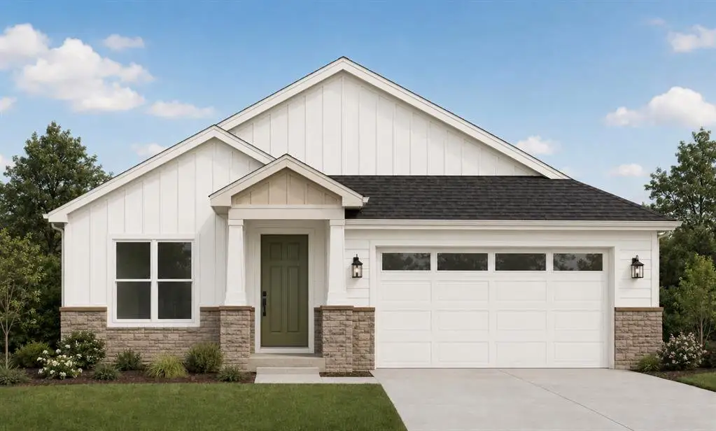 Front exterior of a new home in , Newberry, FL, highlighting curb appeal (Image 1). Front exterior of a new home in , Newberry, FL, highlighting curb appeal (Image 1).
