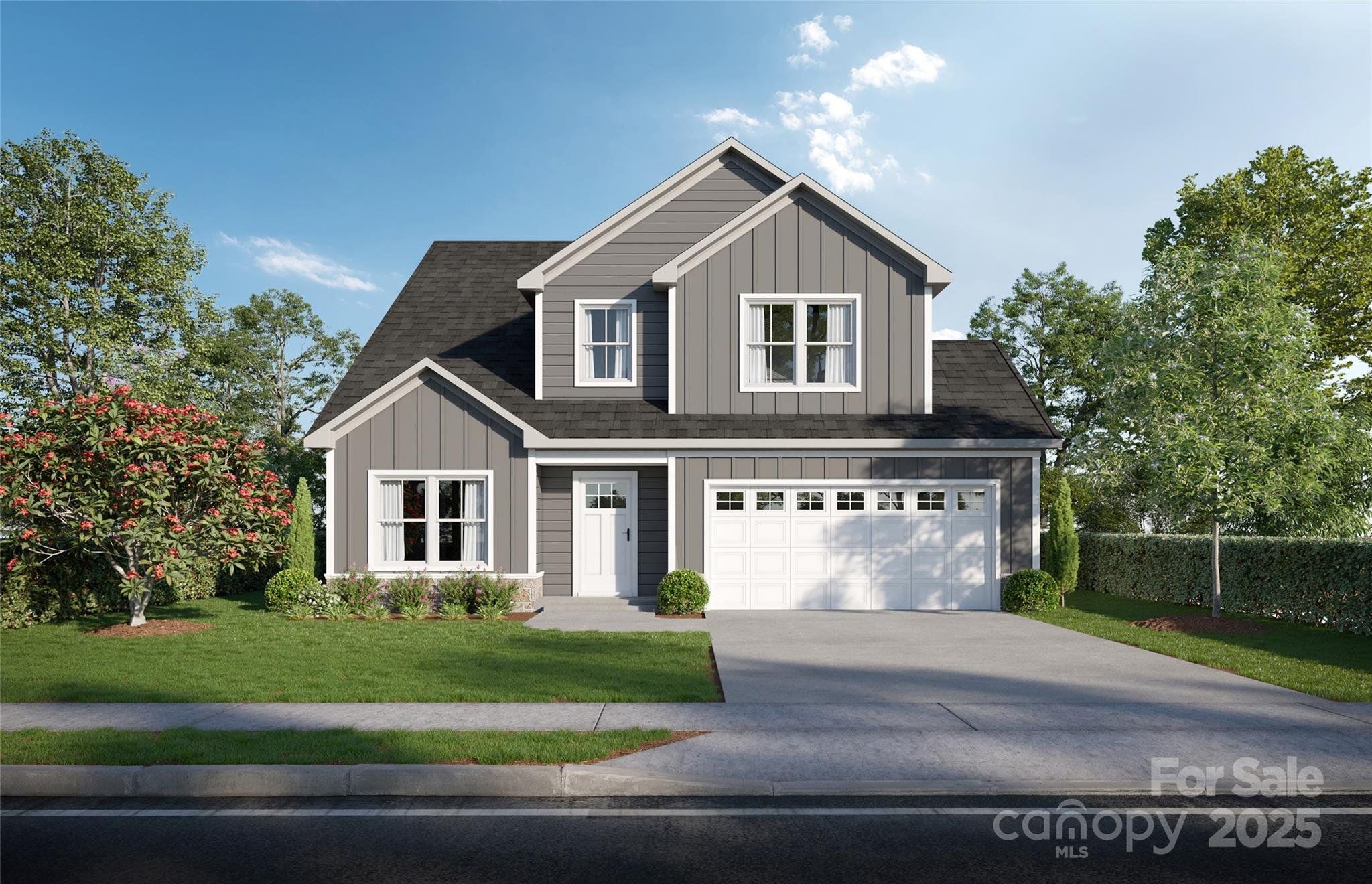 Front exterior of a new home in , Kannapolis, NC, highlighting curb appeal (Image 1).