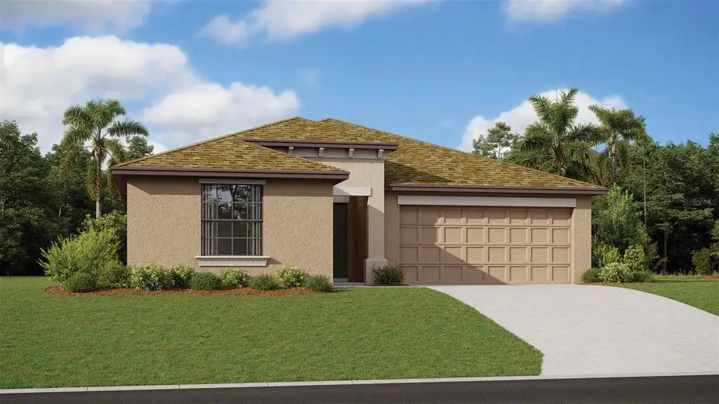 Front exterior of a new home in , Port Charlotte, FL, highlighting curb appeal (Image 1).