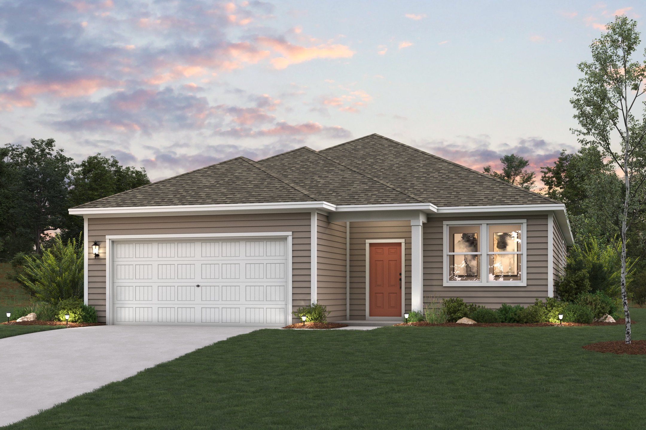 Representative exterior photo of a completed home built from the Bowie - 1786 by Century Communities in Hiddenbrooke, Seguin, TX (Image 1). Representative exterior photo of a completed home built from the Bowie - 1786 by Century Communities in Hiddenbrooke, Seguin, TX (Image 1).