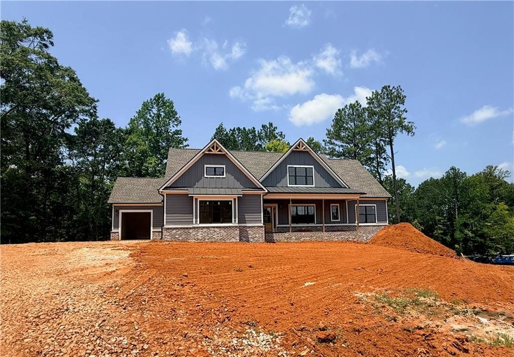 In-progress construction of a new home in Grove Park, Covington, GA (Image 1). In-progress construction of a new home in Grove Park, Covington, GA (Image 1).
