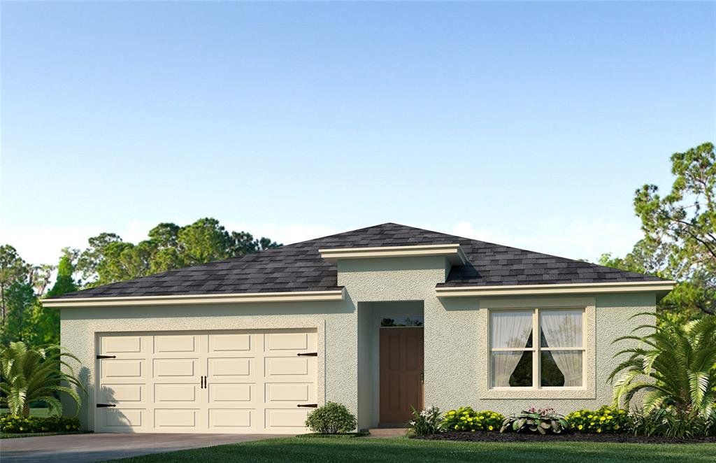 Front exterior of a new home in , Deland, FL, highlighting curb appeal (Image 1).