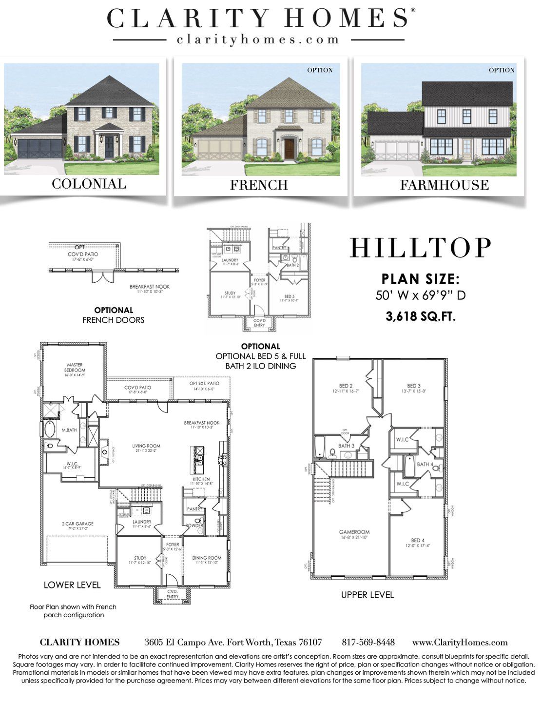 2D floor plan layout for the Hilltop by Clarity Homes in The Bluffs At Parks Of Aledo, Aledo, TX (Image 1). 2D floor plan layout for the Hilltop by Clarity Homes in The Bluffs At Parks Of Aledo, Aledo, TX (Image 1).