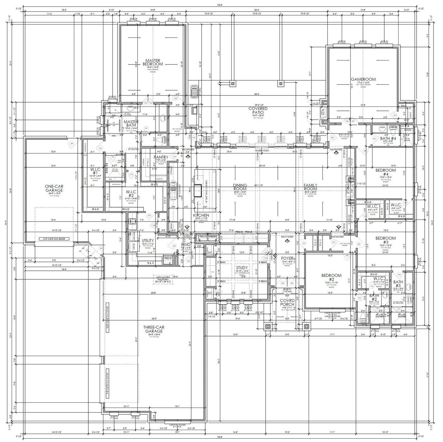 2D floor plan layout for the Custom 3640 by Kindred Homes in The Vines, Haslet, TX (Image 1). 2D floor plan layout for the Custom 3640 by Kindred Homes in The Vines, Haslet, TX (Image 1).