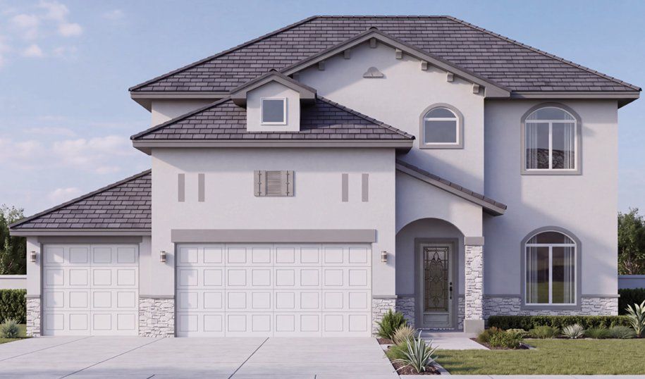 Representative exterior photo of a completed home built from the The Venice – 403SMSC3CG by Saratoga Homes in Crossland, Clint, TX (Image 1). Representative exterior photo of a completed home built from the The Venice – 403SMSC3CG by Saratoga Homes in Crossland, Clint, TX (Image 1).